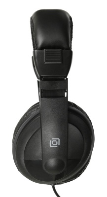 Наушники мониторные Оклик HP-M211V 1.8м черный проводные оголовье