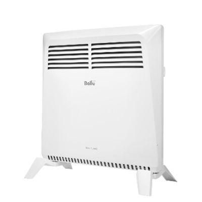 Конвектор электрический Ballu Solo Turbo BEC/SMT-1000 white (мощность 1 кВт, площадь 15 м2) (НС-1166357)