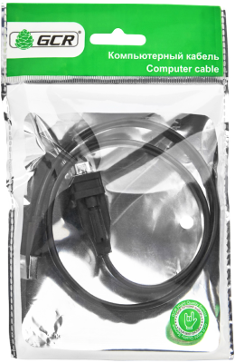 Greenconnect Конвертер-переходник 3.0m плоский, черный, позолоченные коннекторы, 28/26 AWG, USB 2.0 AM / DB9 RS-232 PROF GCR-UOC5M-BCG-3.0m, чипсет PL2303RA Greenconnect USB 2.0 AM / DB9 RS-232 + чипсет PL2303RA (GCR-UOC5M-BCG-3.0m)