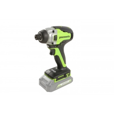 Greenworks GD24ID3 Винтоверт ударный аккумуляторный, 24V, бесщеточный, без АКБ и ЗУ [3802807]