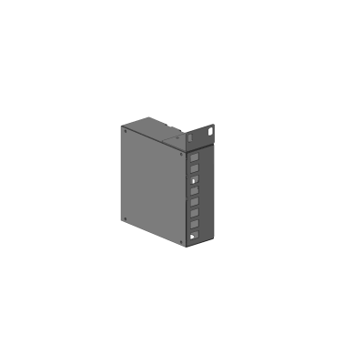 Кросс оптический для шкафа серии Real, на 8 портов SC