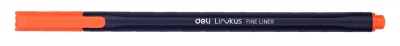 Набор ручек капиллярных Deli LINKUS (EQ900-06) 0.45мм игловидный пиш. наконечник 6цв. ассорти чернила