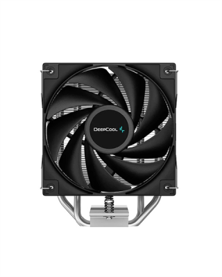 Кулер для процессора DEEPCOOL AG400 LGA1700/1200/115X/AM5/AM4 (18шт/кор, TDP 220W, PWM, Fan 120mm, 4 тепл. Трубки, черный) RET (AG400)