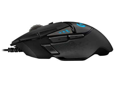 Мышь Logitech Gaming Mouse G502 Hero, 100-25.600dpi, USB, Black [910-005471] (910-005471)