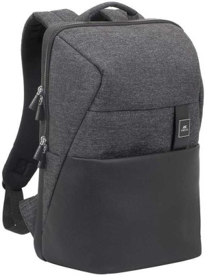 Рюкзак для ноутбука 15.6" Riva 8861 черный полиуретан/полиэстер (8861 BLACK)