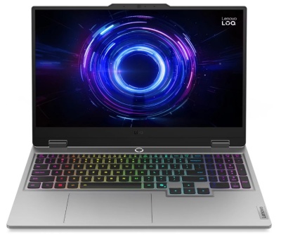 Ноутбук Lenovo LOQ 15IRX10/15.6" Full HD 1920x1080/Intel Core i7 13650HX/32 Gb/1 Tb SSD/nVidia GeForce RTX 5070 8GB/No OS/серый/2.4 кг