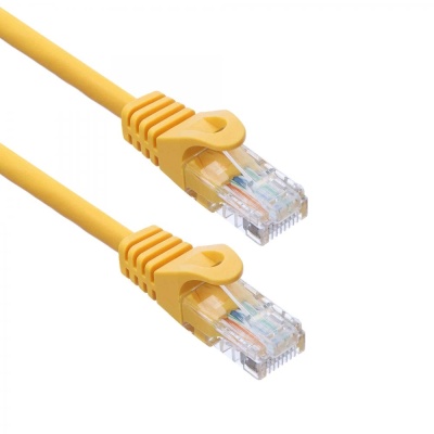 Кабель ACD Патч-корд ACD-LPU5E-50Y |ACD-LPU5E-50Y| Cat5e UTP 24AWG 4Pair, 7/0.18мм CCA Желтый, 5.0м, (741623)