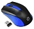 Мышь Оклик 485MW черный/синий оптическая (1200dpi) беспроводная USB (2but)