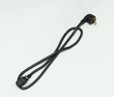 Кабель Rem R-10-Cord-C13-S-1.8 C13-Schuko проводник.:3x1мм2 1.8м 220В 10А (упак.:1шт) черный