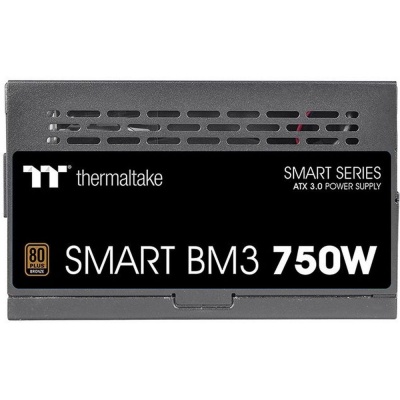 Блок питания Thermaltake Smart BM3 750 /Semi Modular/Non Light/Full Range/Analog/80 Plus Bronze/EU/JP Main CAP/All Flat Cables/Gen 5