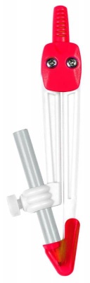 Циркуль для черчения Deli E8621 корпус ассорти металл