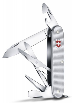 Нож перочинный Victorinox Pioneer X (0.8231.26) 93мм 9функций серебристый карт.коробка