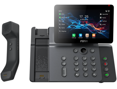 Бизнес IP-телефон Fanvil V66 Pro Prime Business PhoneWireless Bluetooth Handset6-Party Local Conference7” Adjustable Screen ( 0° to 40 °)20 SIP linesOpus+IPV6 .116 DSS keysBuilt-in Bluetooth 5.0 and 2.4G/5G Wi-F