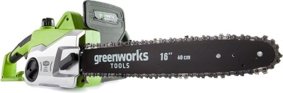Электрическая цепная пила Greenworks GCS1840 1800Вт дл.шин.:16" (40cm)