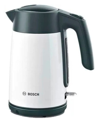 Чайник электрический Bosch TWK7L461 1.7л. 2400Вт белый (корпус: нержавеющая сталь)