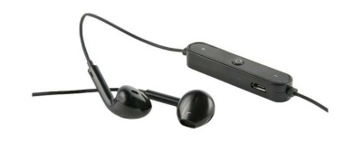 Гарнитура вкладыши Redline BHS-01 черный беспроводные bluetooth в ушной раковине (УТ000013644)
