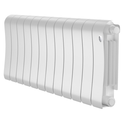 Радиатор биметаллический Royal Thermo Infinity 300 Bianco Traffico VR80 - 12 секц.