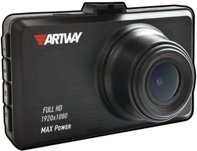Видеорегистратор Artway AV-400 Max Power черный 2Mpix 1080x1920 1080i 170гр.