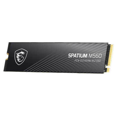 Твердотельный накопитель SSD MSI M.2 2280 2TB SPATIUM M560 Client SSD S78-440Q940-P83, PCIe Gen4x4 with NVMe,  3D TLC, R/ W 4900/ 4400