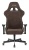 Кресло игровое Бюрократ VIKING KNIGHT Fabric темно-коричневый Light-10 с подголов. крестовина металл