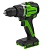 Greenworks GD24DD90 Дрель-шуруповерт аккумуляторная,  24V, 90 Нм, бесщеточная, без АКБ и ЗУ [3707507]