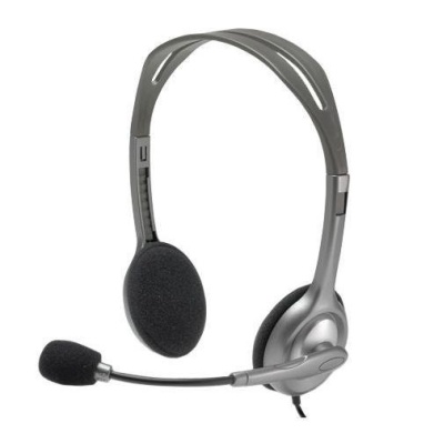 Гарнитура STEREO H110 DARK GREY 981-000472 LOGITECH