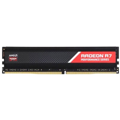 32GB AMD Radeon™ DDR4 2666 DIMM R7 Performance Series Black R7432G2606U2S-U Non-ECC, CL19, 1.2V, RTL, (183283)