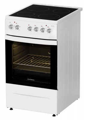 Плита Электрическая Darina 1D5 EC 241 614 W белый стеклокерамика