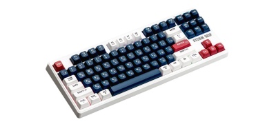 Клавиатура DEFENDER (45188) Storm Grip GK-188 RU,белый/синий