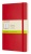 Блокнот Moleskine CLASSIC SOFT QP618F2 Large 130х210мм 192стр. нелинованный мягкая обложка красный