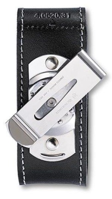 Чехол Victorinox 4.0520.3 нат.кожа петля черный без упаковки