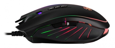 Мышь A4Tech Bloody Q81 Curve черный оптическая (3200dpi) USB3.0 (7but)