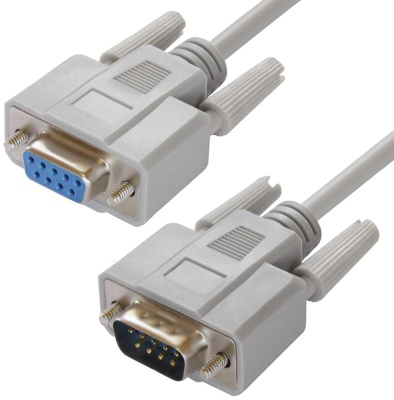 GCR Удлинитель 0.3m 0-модемный COM, DB9/DB9  9M/9F, серый, 30 AWG, GCR-51626 Greenconnect DB9 / DB9 9M / 9F 0.3 м (GCR-51626)