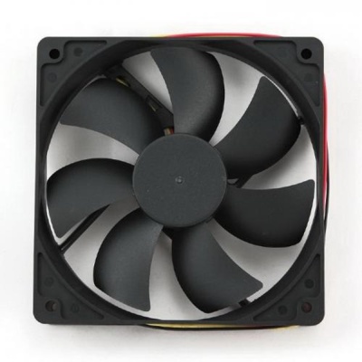 Вентилятор Gembird FANCASE3 120x120x25, втулка, 3 pin, провод 30 см, OEM {80} (033343)