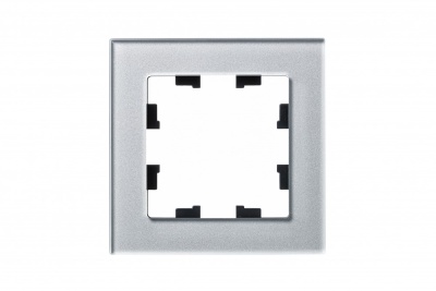 Systeme electric ATN320301 Рамка 1-постовая ATLASDESIGN NATURE, СТЕКЛО АЛЮМИНИЙ