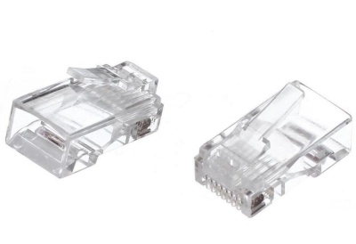 Коннекторы RJ-45 (8P8C) для UTP кабеля 6кат. ( упаковка 20шт.) VCOM <NM006-1/20> VCOM NM006-1/20