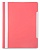 Папка-скоросшиватель Бюрократ -PS20PINK A4 прозрач.верх.лист пластик розовый 0.12/0.16