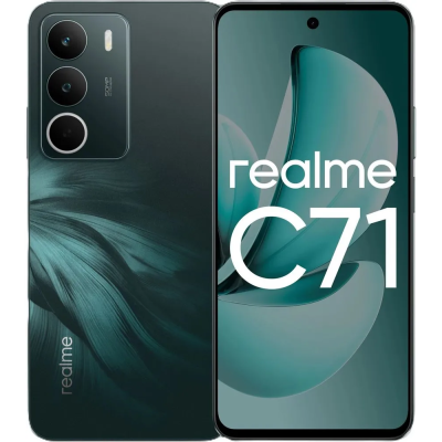 Смартфон Realme C71 6+128 RMX5303 6+128 зеленый