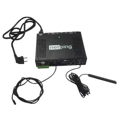 Устройство NetPing 4/PWR-220 v8.1/GSM3G (Разъём C13)