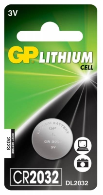 Батарея GP Lithium CR2032 (1шт)