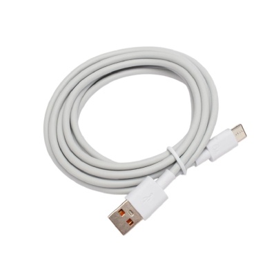 Cablexpert Кабель USB2.0, AM/Type-C, 6A, 66Вт, QC3.0, медь, 1.8м, белый, пакет (CC-USB2-AMCM-66W-1.8M-W)
