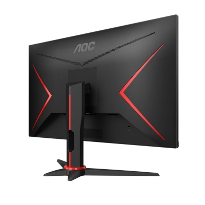 Монитор LCD 27'' 16:9 1920х1080(FHD) IPS, nonGLARE, 250cd/m2, H178°/V178°, 1000:1, 80M:1, 16,7 миллионов цветов, 1ms, VGA, 2xHDMI, DP, Tilt, Swivel, Speakers, Curved, 2Y, Black-Red