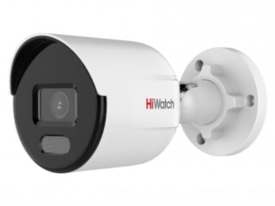 DS-I450L(D)(4mm) - 4Мп уличная цилиндрическая IP-камера с LED-подсветкой до 30м и технологией ColorVu