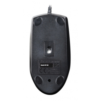 Мышь A4Tech OP-720 черный оптическая (1000dpi) PS/2 (3but)