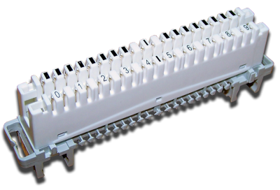 Монтажный комплект Lanmaster TWT-LSA10P-DIS-10 LSA Profil,10 pairs, marking from 1 to 0