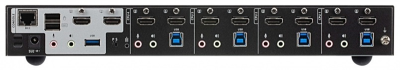 Квм переключатель ATEN 4-Port USB3.0 4K HDMI Dual Display KVMP Switch (CS1844-AT-G)