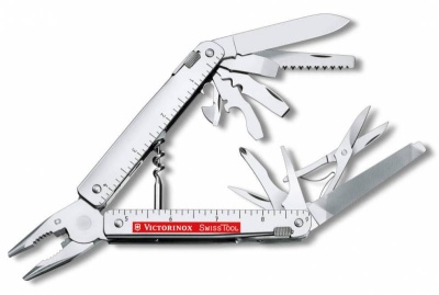 Мультитул Victorinox SwissTool X Plus (3.0338.L) 115мм 39функций серебристый карт.коробка