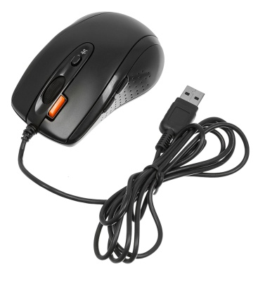 Мышь A4Tech V-Track Padless N-70FX черный оптическая (1600dpi) USB (7but)