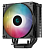 Кулер для процессора DEEPCOOL AG400 DIGITAL BK ARGB LGA1700/1200/115X/AM5/AM4 (9шт/кор, TDP 220W, PWM, ARGB Fan 120mm, 4 тепл. трубки, черный) RET (AG400 DIGITAL BK ARGB)