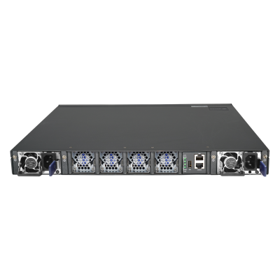 Управляемый коммутатор уровня 3 BDCOM S5864HB, 48x 1/10GE SFP+, 2x 40 QSFP+, 4x 40/100GE QSFP28. Hot Swap БП 1+1, в комплекте 2x PSU AC ~220V AC